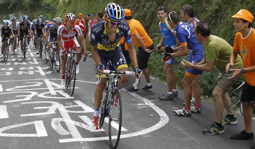 Alla 67esima edizione della Vuelta, Contador centra una vittoria di tappa. Epa